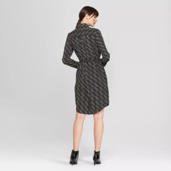 Prologue Women's Long Sleeve Collared Shirtdress - Picture 7 of 8